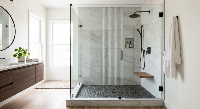 Granite Shower Installation in Norwalk, CT